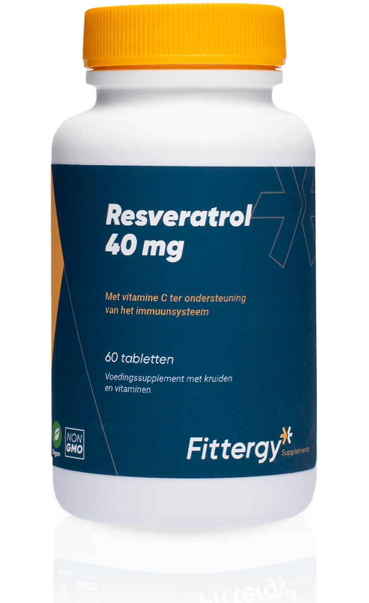 Resveratrol 40mg, 60 tabletten